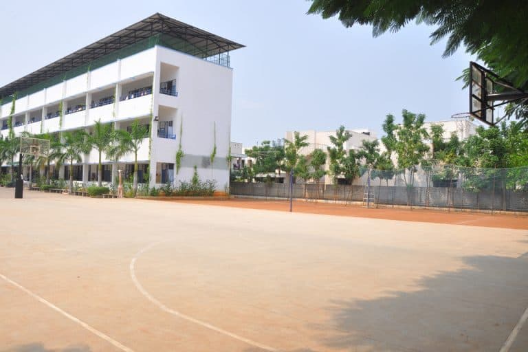 Students in action during sports events