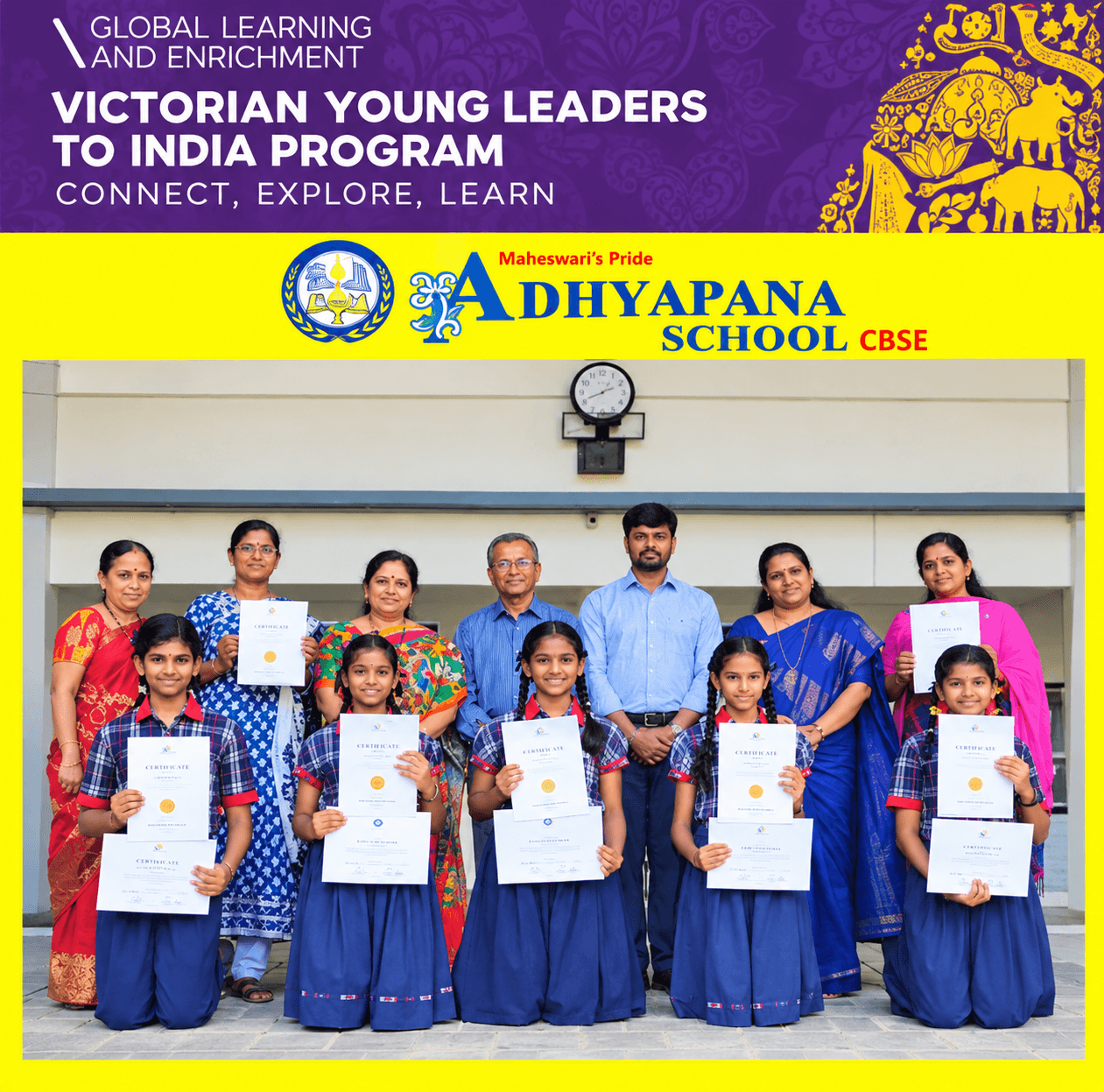 Adhyapana students in action